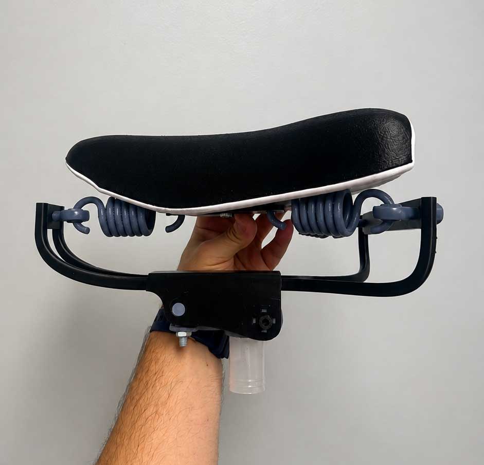 BounceBack suspension seat